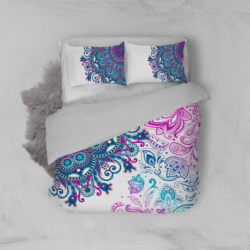 Copripiumino Matrimoniale Stampa sul Sacco e Federe Kio601