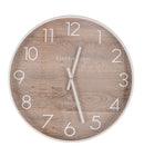 Orologio da Parete  Ø50x5 cm in Plastica Whatever Natural