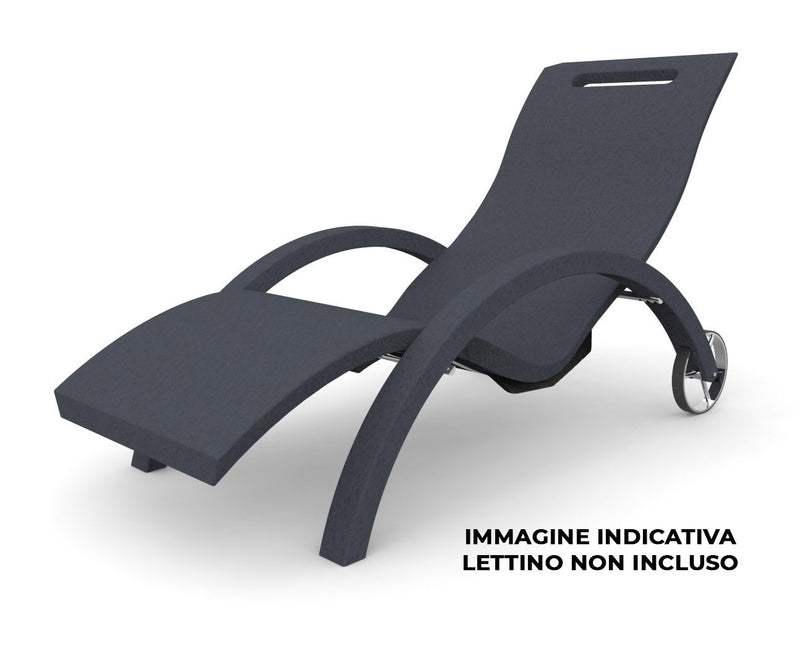 Supporto da Esterno Chaise Longue Arkema Serendipity Verde Scuro