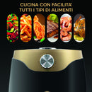 Friggitrice ad Aria 1350W Capacità 5,5L Nero
