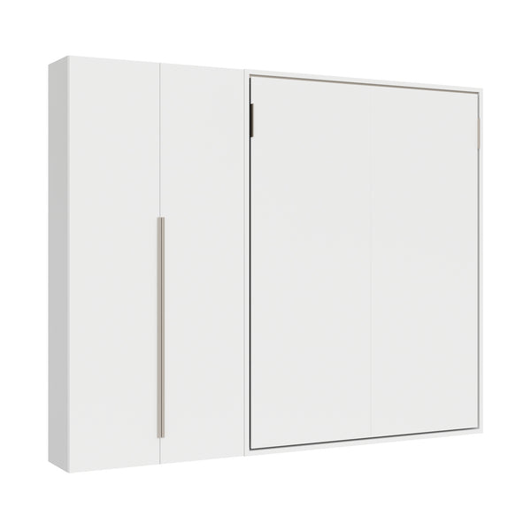 Letto Matrimoniale A Scomparsa 160 Versia Con Armadio Sx 2 Ante Bianco acquista