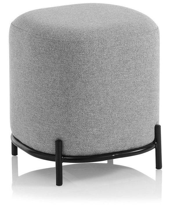 acquista Gepolsterter Pouf 42x42x45 cm in grünem Stoff