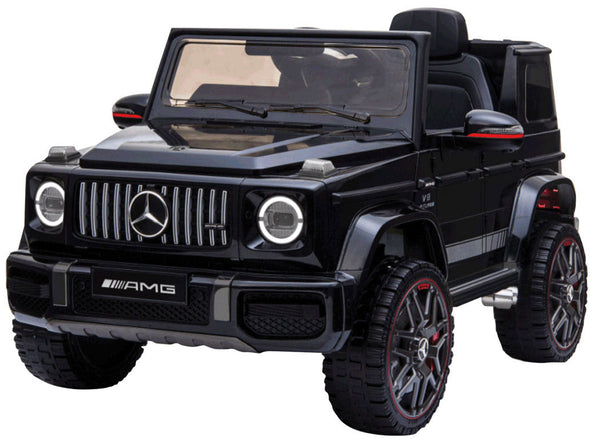 Elektroauto für Kinder 12V Mercedes G63 AMG Big Offroad Schwarz sconto