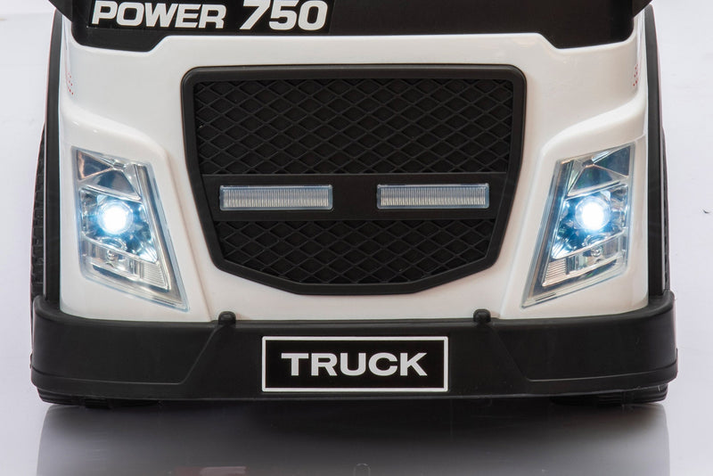 Camion Elettrico per Bambini 6V Small Truck Bianca