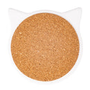 Set 4 Sottobicchieri 10x10x1 cm  in Ceramica VdE Tivoli 1996 Cat