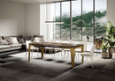 Tavolo Allungabile 160-264x90x80 cm Flame Evolution Noce