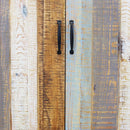 Mobile Fred 131x40x77 h cm in Legno Multicolor