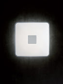 Plafoniera Quadrata a LED da Interno 45W Dimmerabile con Telecomando Sovil Bianca