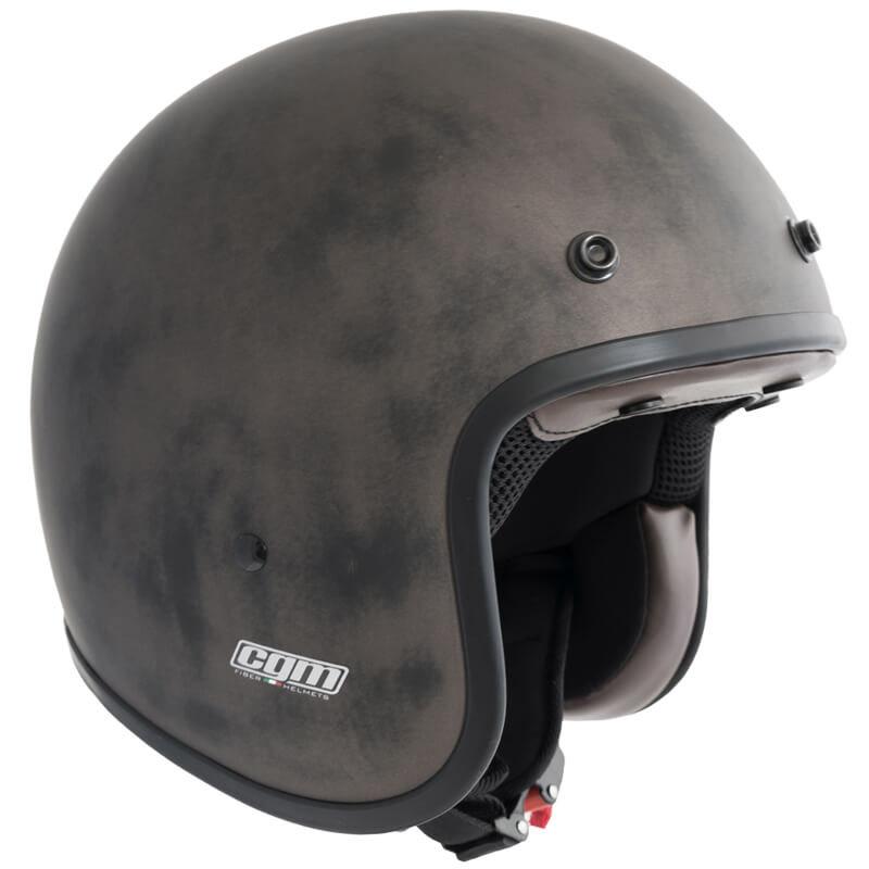Casco Jet per Scooter CGM Challenge 170W Marrone Opaco XS - (54 cm)