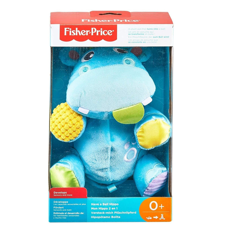 Peluche Ippo Palla Soffice con Tessuti Morbidi e Suoni Fisher Price