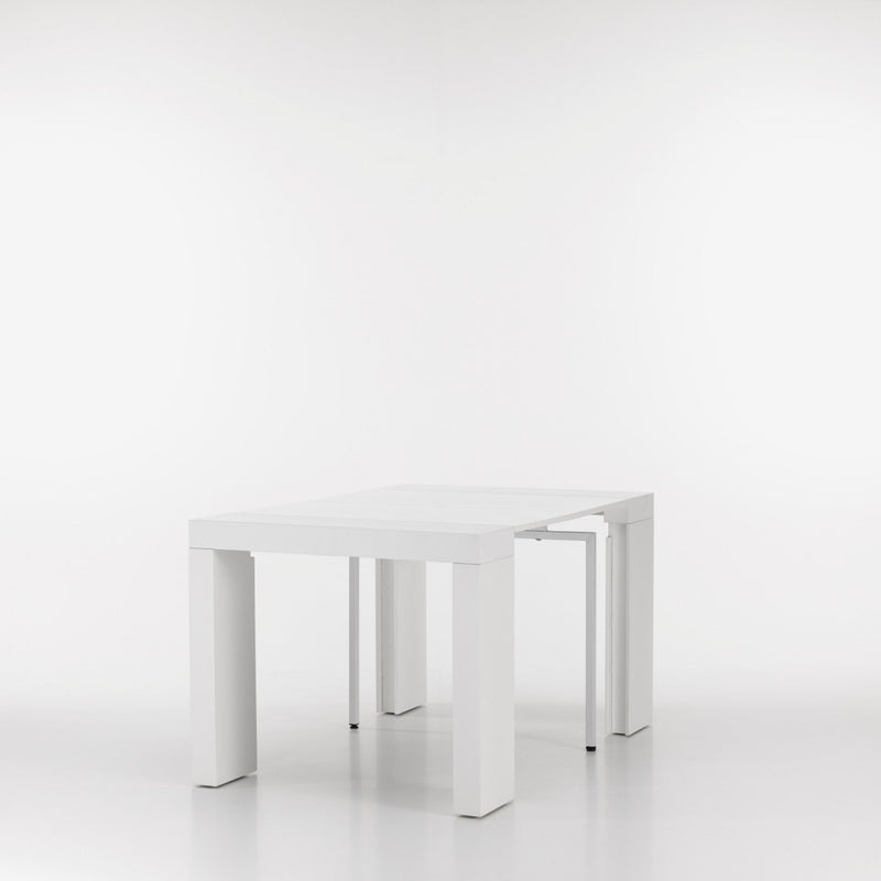 Consolle Allungabile 45/180x90x75 cm in MDF TFT Mahuva Bianco Opaco