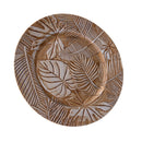 Set 6 Piatti con Foglie 33 cm