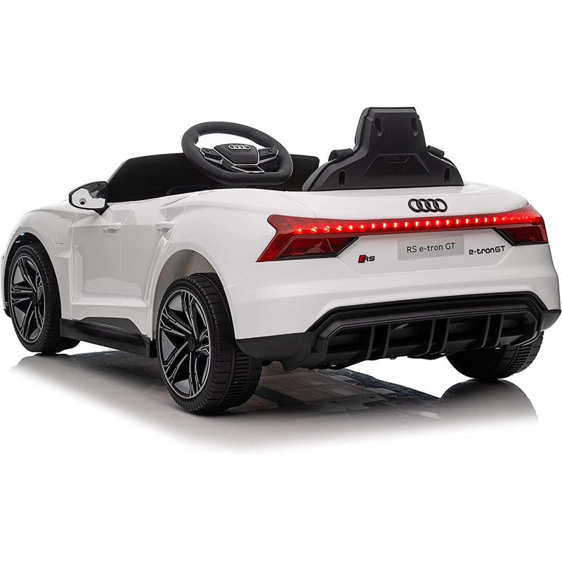 Macchina Elettrica per Bambini 12V Audi RS E-Tron GT Bianca