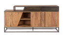 Credenza 3 Ante 2 Cassetti 175x40x85h cm Janak 
