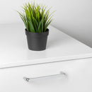 Set 20 Maniglie per Mobili 224 mm in Zama Emuca Zagreb Cromato