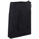 Panchina Pieghevole da Campeggio 6 Posti 306x48x82 cm  Flexi Nero