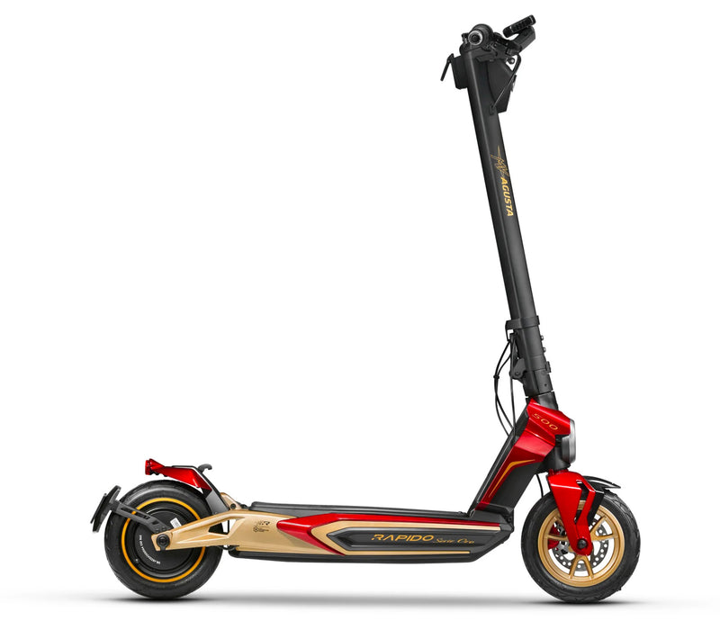 Monopattino Elettrico Pieghevole 500W 48V MV Agusta Rapido Serie Oro
