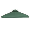 Tetto di Ricambio per Gazebo da Giardino Doppio Tetto 3x3m 