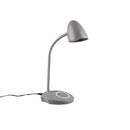 Lampada tavolo da Interno a LED in Plastica Grigio