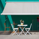 Tenda da Sole Motorizzata 3x2,5m Tessuto Acrilico Kraus Genziana Ecrù