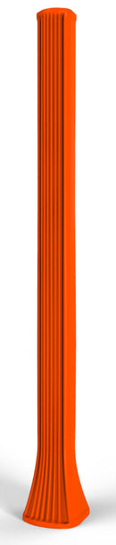 Doccia Solare da Giardino 40L Miscelatore e Lavapiedi Arkema Big Happy Five Arancio