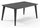 Gartentisch 157 x 98 x 74 cm aus Harz Keter Lima 160 Anthrazit