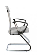 Set 2 Poltrone Con Braccioli 57,5x59x47,51 cm Kingston in Tessuto Grigio