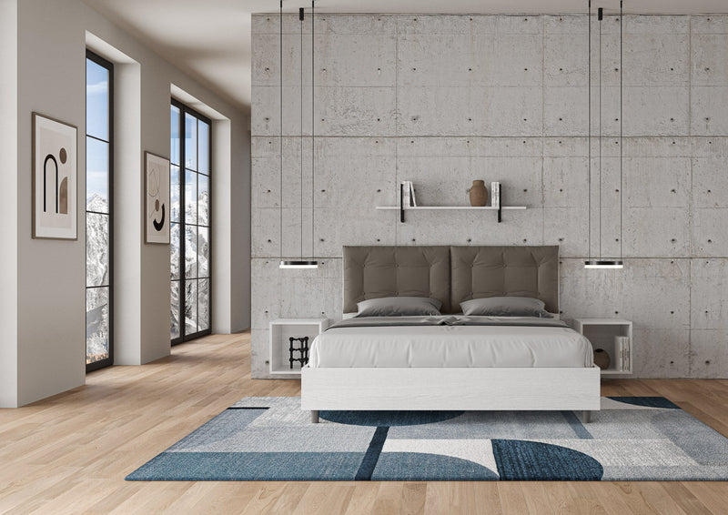 Letto Matrimoniale Annalisa Egos Cappuccino Varie Misure