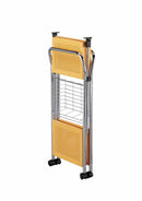 Carrello da Cucina Pieghevole Arancio in Acciaio Tosini TA0190