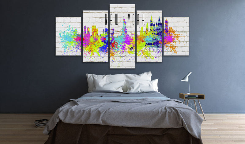 Quadro - New York Colorato Erroi