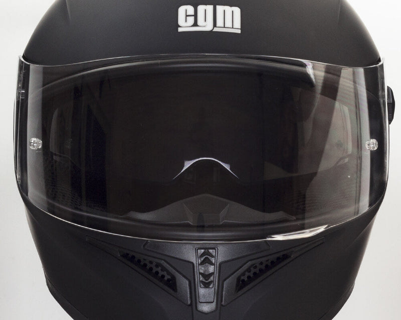 Casco Integrale per Scooter Visiera Lunga CGM Tampere Mono 316A Titanium Opaco Varie Misure