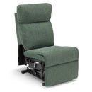 Poltrona Alzapersona Elettrica 2 motori 80x99x97 cm In Tessuto Jazz Denver Verde