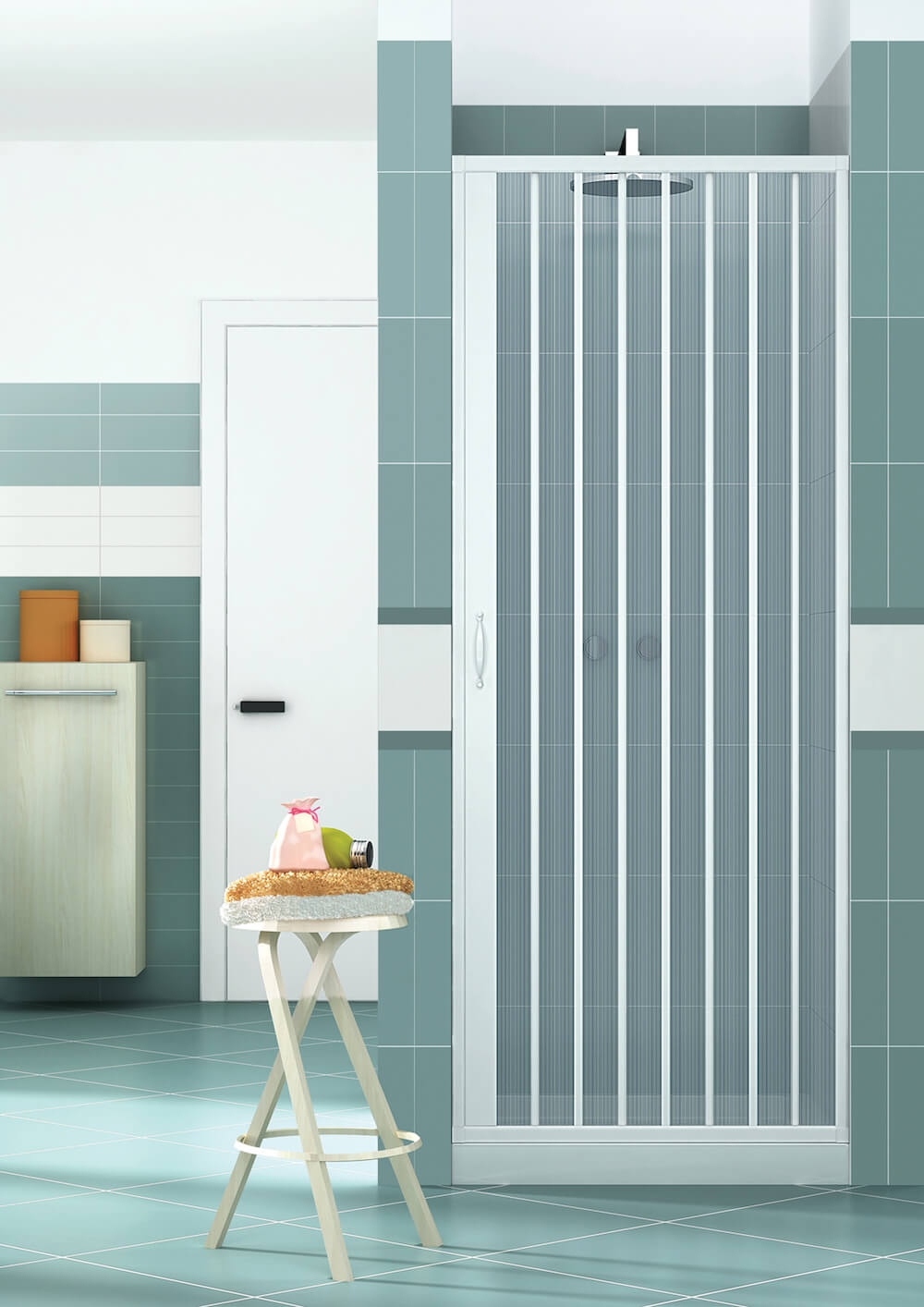 Duschwandtür 1 Falttür...