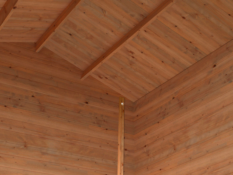 Casetta Box da Giardino per Attrezzi 206x176 cm in Legno Clara