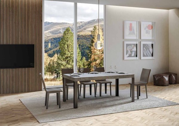 Tavolo 160x90x77 cm Tavolo Linea Fix Cemento online