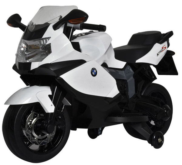 sconto Elektromotorrad für Kinder 12V BMW K1300S Weiß