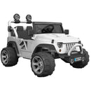 Macchina Elettrica per Bambini 12V 2 Posti Miller Overland Bianca