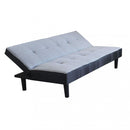 Divano Letto Alvin 180x86x78 cm in Tessuto Grigio