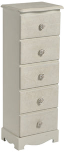 Cassettiera in Legno 5 Cassetti Mini Lipsia