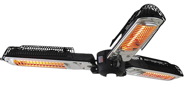 Outdoor-Kocher Elektrische Heizlampe für Sonnenschirme 2000W Kraus Demetra sconto