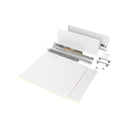 Kit Cassetto per Cucina o Bagno Vertex H178 mm con Pannelli Inclusi Larghezza 450 Bianco Emuca