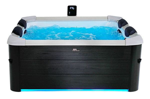 Vasca Idromassaggio da Esterno Spa Riscaldata 160x160x65 cm 6 Posti Wi-Fi Oslo Smart online