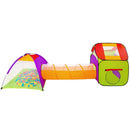 Tenda Igloo Per Bambini Con 200 Palline + Tunnel Pieghevole Giochi Salvaspazio-3