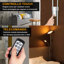 Lampada PIantana da Terra Touch LED 36W 2000Lm 2 Luci Dimmerabile + Telecomando-5