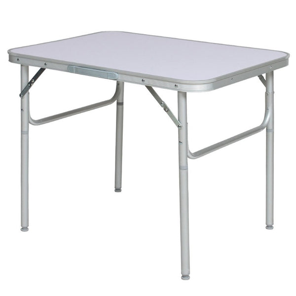 sconto Tavolino Pieghevole con Struttura in Alluminio 75x55x60 Ideale per Campeggio