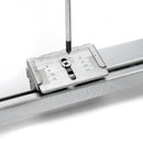 Kit 3 Cestelli e Vassoio per Amadio Regolabile 900 mm Emuca Grigio Pietra