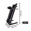 Tapis Roulant Motorizzato 2,75Hp 14Km/h Everfit TFK-250 Evo