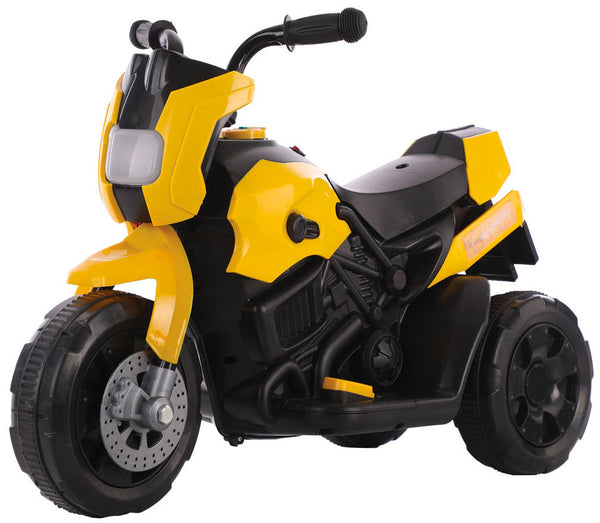 sconto Elektromotorrad für Kinder 6V Kidfun Furia Gelb