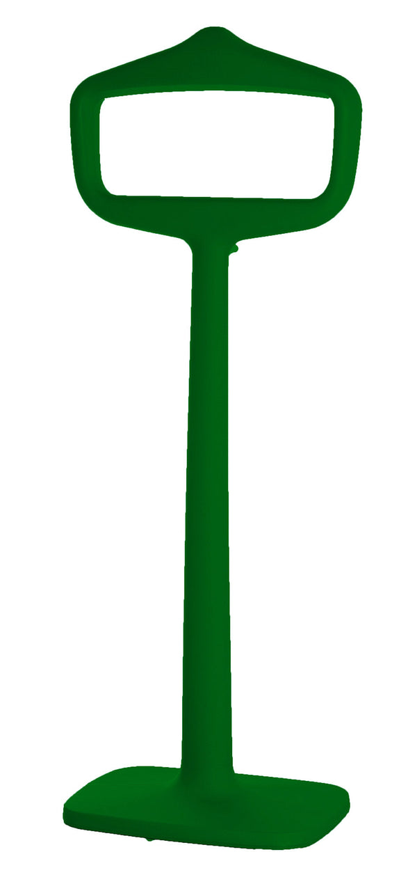 sconto Appendiabiti Porta Abiti da Esterno 48x117 cm in Resina Arkema Bobo Verde Scuro