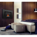 Camino a Bioetanolo da Parete 90,2x65 cm Flig Boston 2 Nero